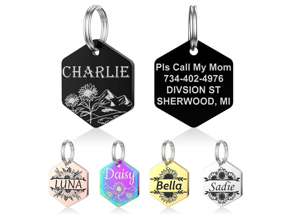 Engravable Pet ID Tag store 017 sku 7 3