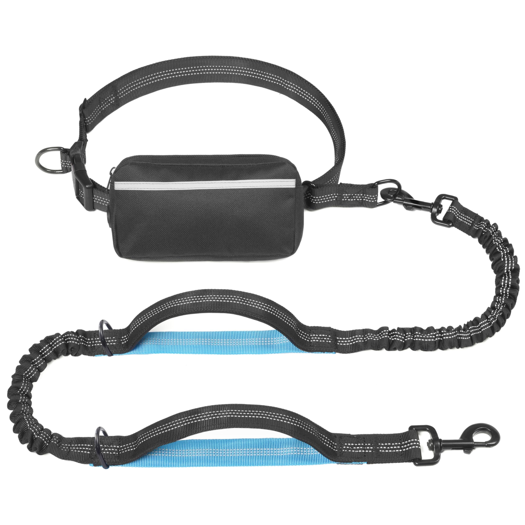 Large Hands Free Dog Leash - Charcoal