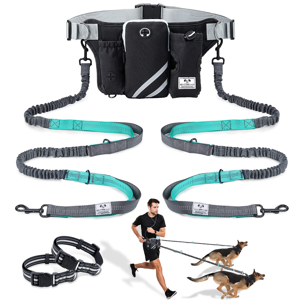Multi Pack Dog Walking Belt - White