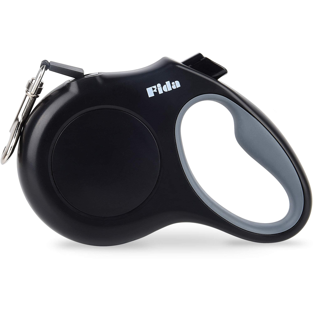 Adjustable Retractable Leash - Gray